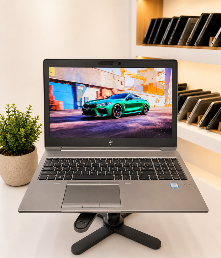 لپتاپ استوک اچ پی HP Zbook 15 G5 | پردازنده Core i7 نسل 8، رم 16 گیگ | 4 گیگ گرافیک مجزا | حافظه 512SSD | صفحه نمایش 15.6 اینچ