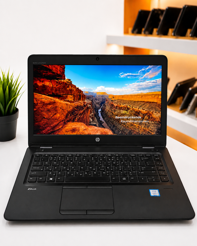 لپتاپ استوک اچ پی HP Zbook 14 G4 | پردازنده Core i5 نسل 7 | رم 8 گیگ | 2 گیگ گرافیک مجزا | حافظه 256SSD | | صفحه نمایش 14 اینچ