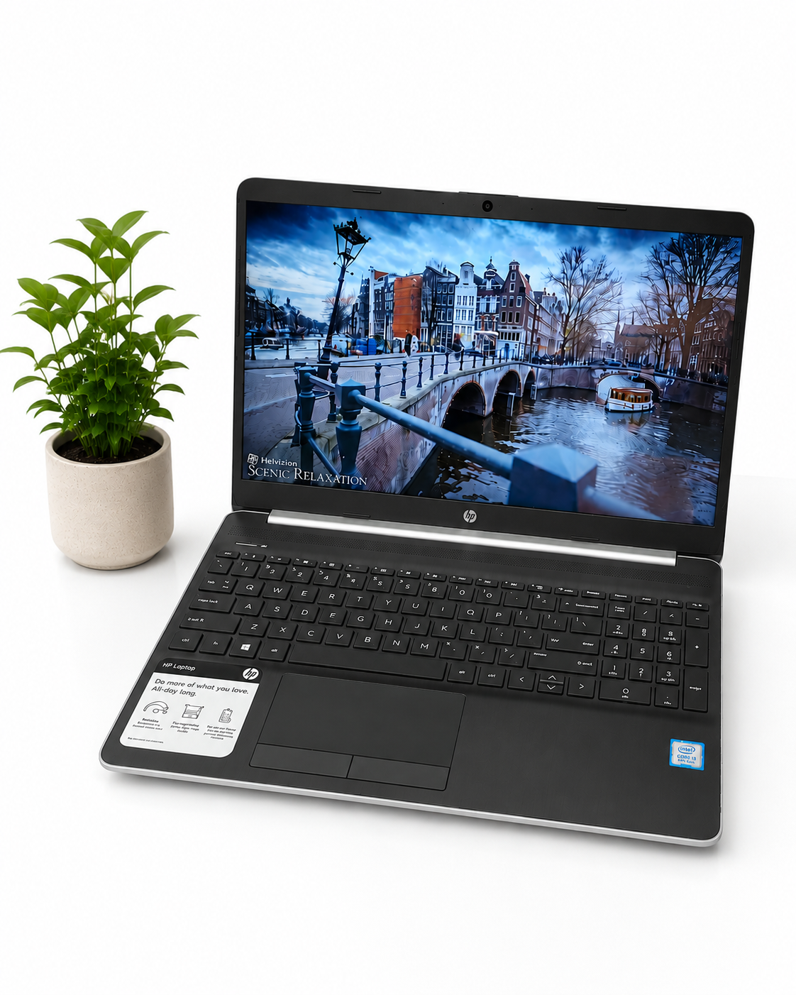 لپتاپ استوک اچ پی HP 15DW | پردازنده Core i5 نسل 8 | رم 8 گیگ | حافظه 256SSD | صفحه نمایش 15.6 اینچ