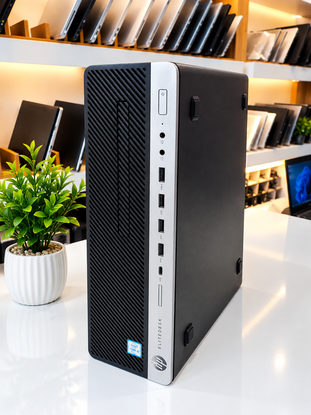مینی کیس استوک اچ پی HP EliteDesk | پردازنده Core i5 نسل6 |  رم 8 | حافظه 500HDD