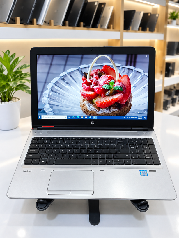 لپتاپ استوک اچپی HP Probook 650 G3 | پردازنده Core i5 نسل 7 | رم 8 گیگ | حافظه 256SSD | صفحه نمایش 15.6 اینچ